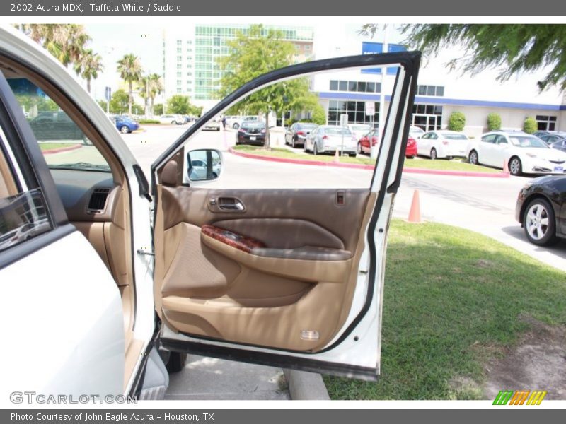 Taffeta White / Saddle 2002 Acura MDX