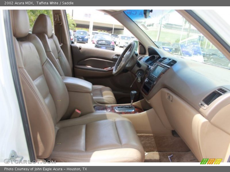 Taffeta White / Saddle 2002 Acura MDX