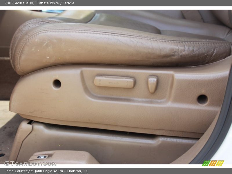 Taffeta White / Saddle 2002 Acura MDX