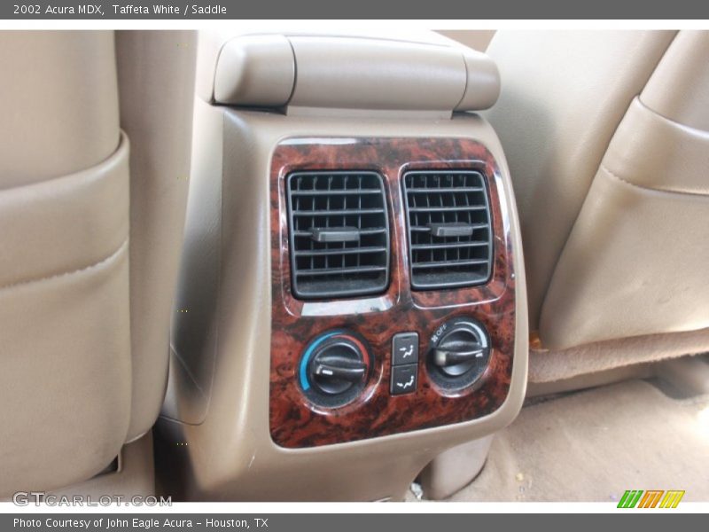 Taffeta White / Saddle 2002 Acura MDX