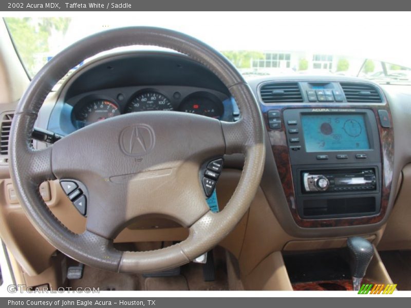 Taffeta White / Saddle 2002 Acura MDX