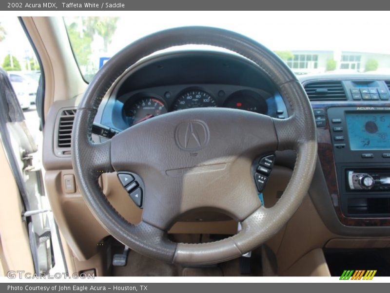 Taffeta White / Saddle 2002 Acura MDX