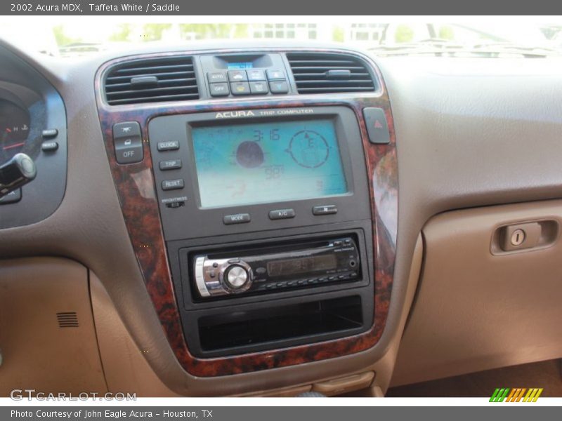 Taffeta White / Saddle 2002 Acura MDX