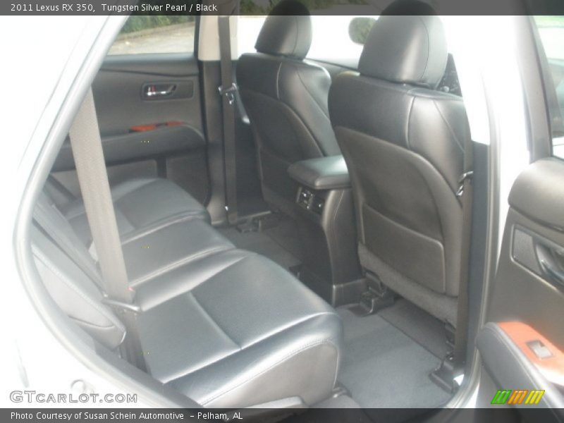 Tungsten Silver Pearl / Black 2011 Lexus RX 350