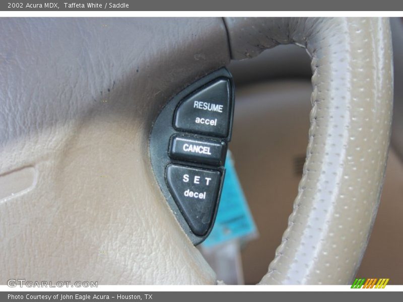 Taffeta White / Saddle 2002 Acura MDX