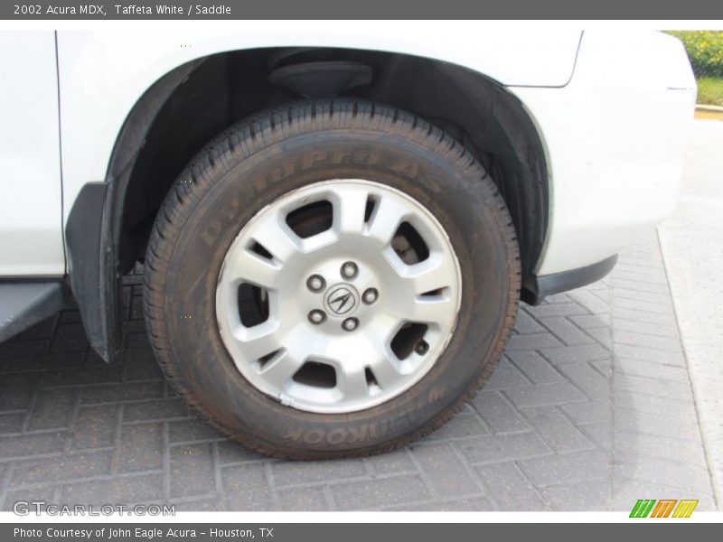Taffeta White / Saddle 2002 Acura MDX