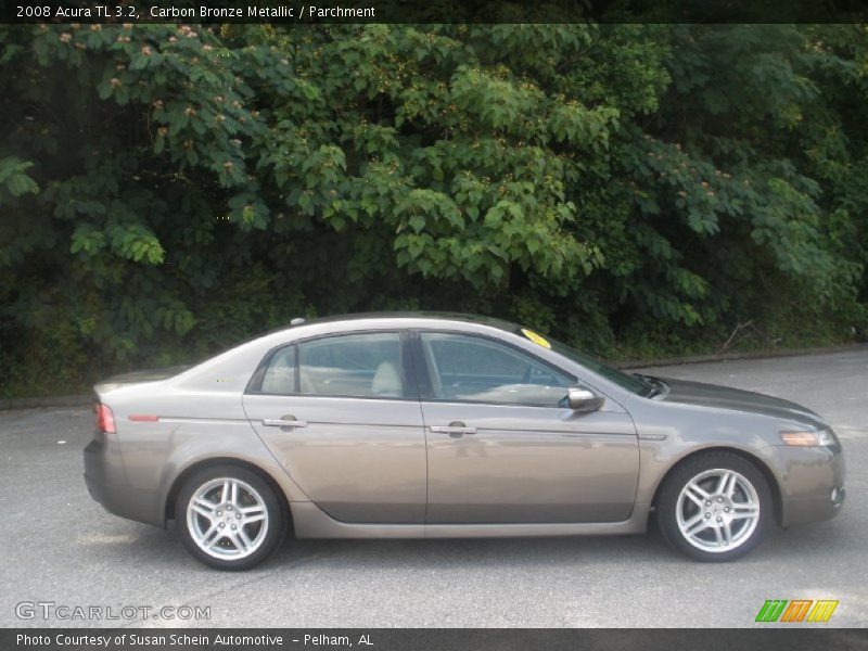 Carbon Bronze Metallic / Parchment 2008 Acura TL 3.2