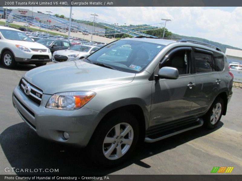 Everglade Metallic / Ash 2008 Toyota RAV4 Limited V6 4WD