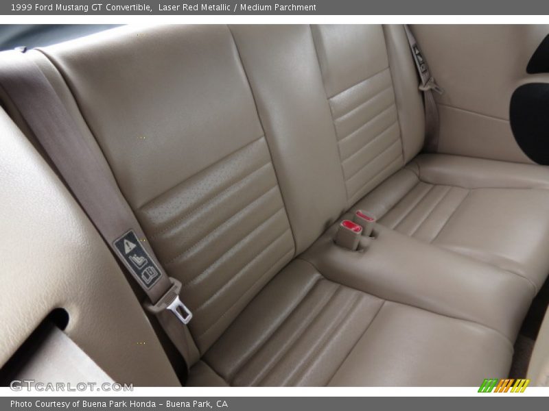 Laser Red Metallic / Medium Parchment 1999 Ford Mustang GT Convertible