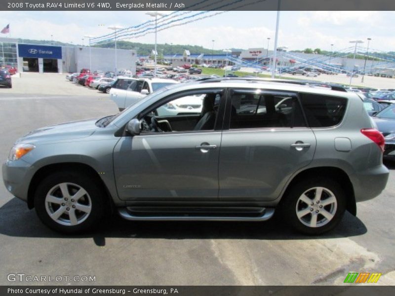 Everglade Metallic / Ash 2008 Toyota RAV4 Limited V6 4WD