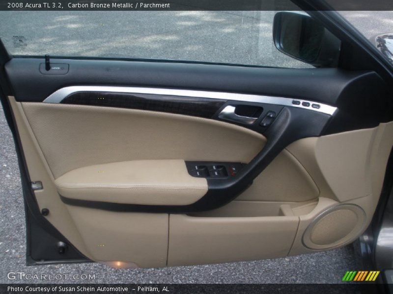 Carbon Bronze Metallic / Parchment 2008 Acura TL 3.2