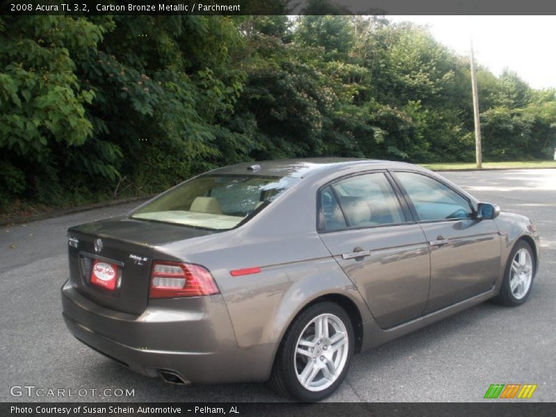 Carbon Bronze Metallic / Parchment 2008 Acura TL 3.2