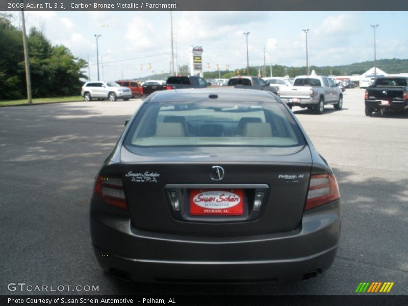 Carbon Bronze Metallic / Parchment 2008 Acura TL 3.2