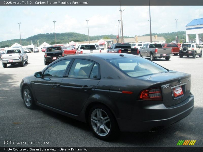 Carbon Bronze Metallic / Parchment 2008 Acura TL 3.2