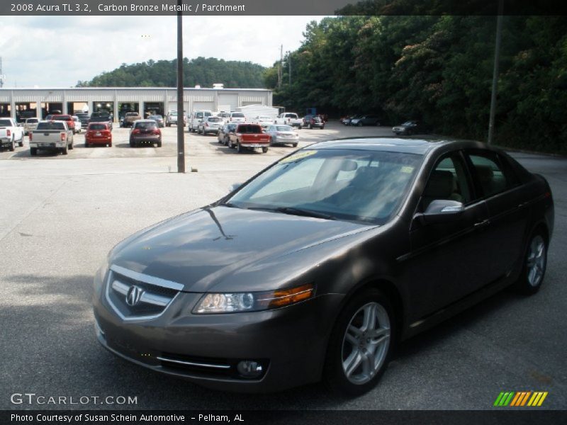 Carbon Bronze Metallic / Parchment 2008 Acura TL 3.2