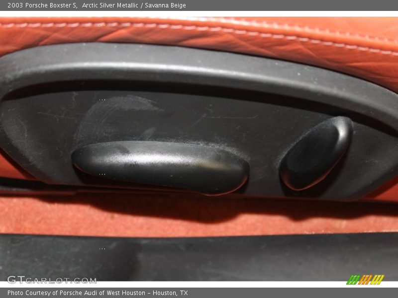 Arctic Silver Metallic / Savanna Beige 2003 Porsche Boxster S