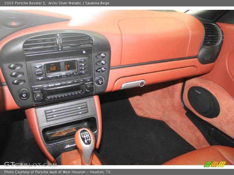 Arctic Silver Metallic / Savanna Beige 2003 Porsche Boxster S