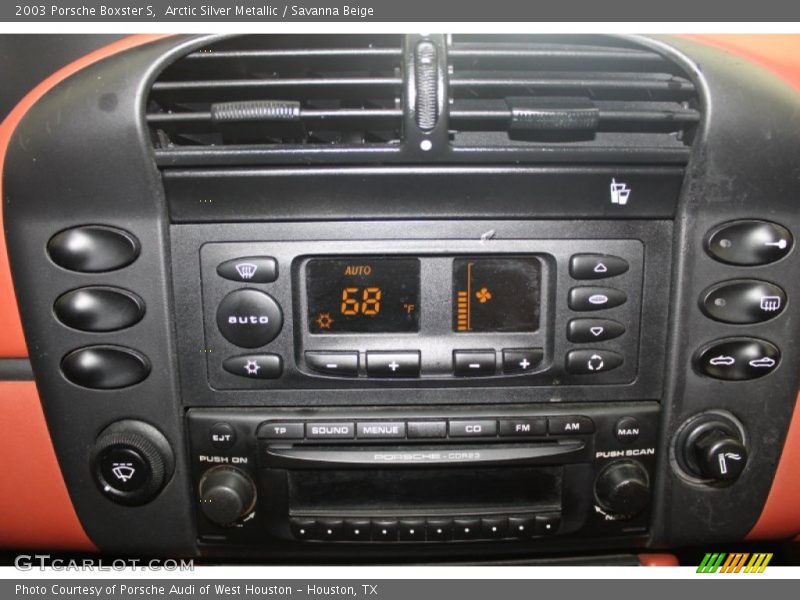 Arctic Silver Metallic / Savanna Beige 2003 Porsche Boxster S