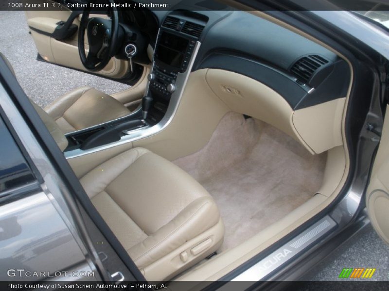 Carbon Bronze Metallic / Parchment 2008 Acura TL 3.2