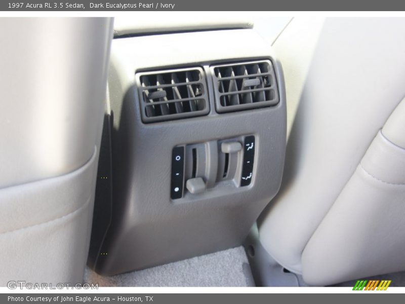 Dark Eucalyptus Pearl / Ivory 1997 Acura RL 3.5 Sedan