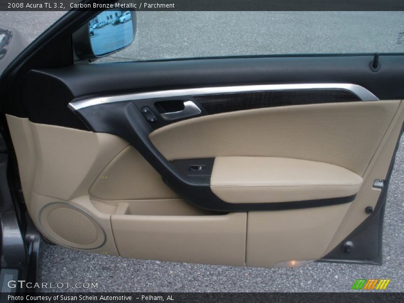 Carbon Bronze Metallic / Parchment 2008 Acura TL 3.2