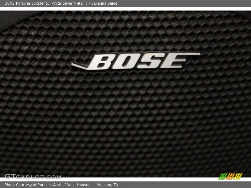Arctic Silver Metallic / Savanna Beige 2003 Porsche Boxster S