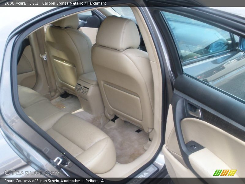 Carbon Bronze Metallic / Parchment 2008 Acura TL 3.2