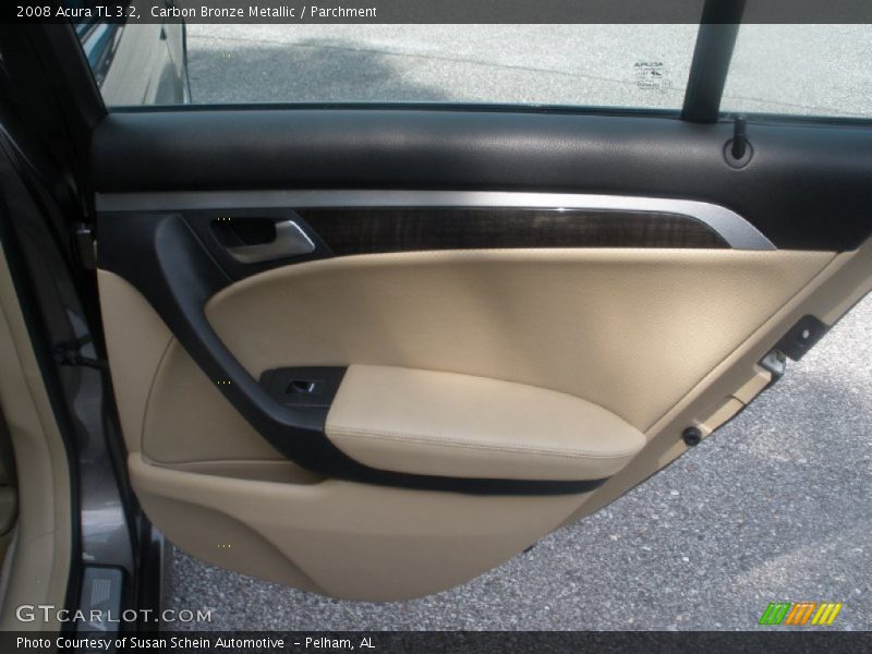 Carbon Bronze Metallic / Parchment 2008 Acura TL 3.2