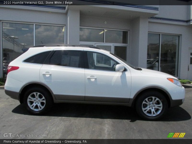Stone White / Beige 2010 Hyundai Veracruz GLS