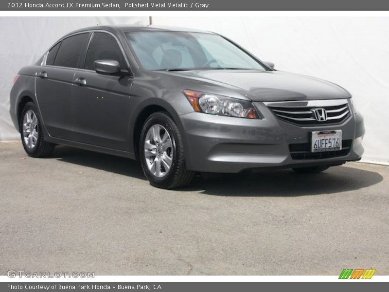 Polished Metal Metallic / Gray 2012 Honda Accord LX Premium Sedan