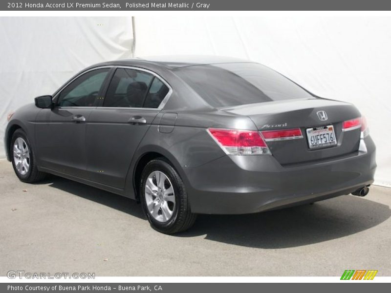 Polished Metal Metallic / Gray 2012 Honda Accord LX Premium Sedan
