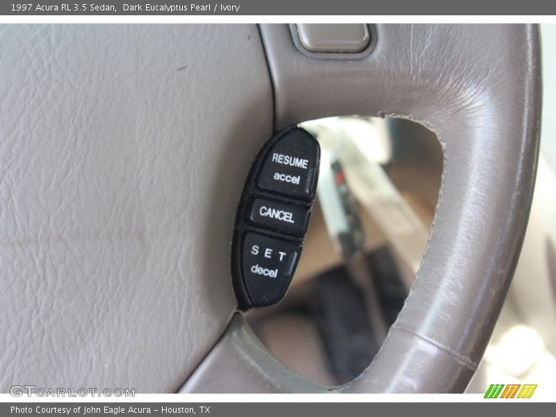 Dark Eucalyptus Pearl / Ivory 1997 Acura RL 3.5 Sedan