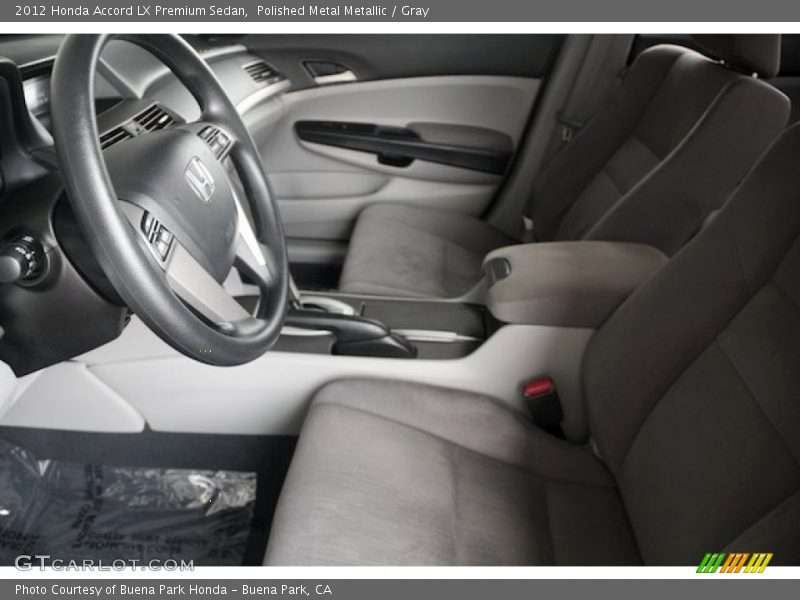 Polished Metal Metallic / Gray 2012 Honda Accord LX Premium Sedan