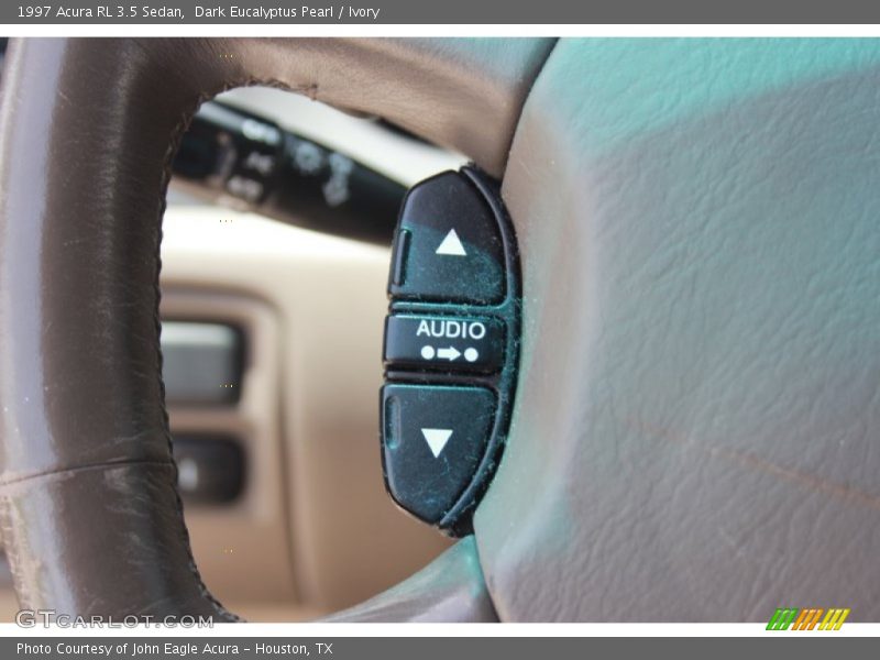 Dark Eucalyptus Pearl / Ivory 1997 Acura RL 3.5 Sedan