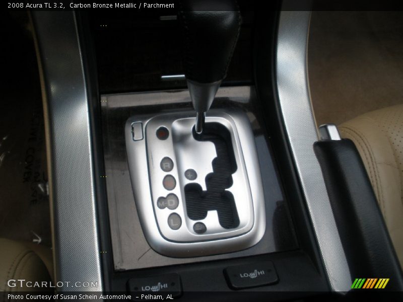 Carbon Bronze Metallic / Parchment 2008 Acura TL 3.2