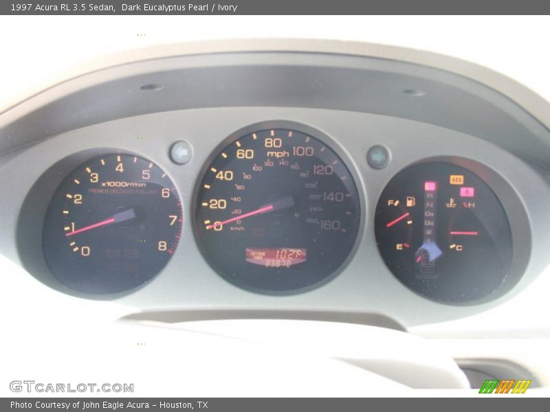  1997 RL 3.5 Sedan 3.5 Sedan Gauges