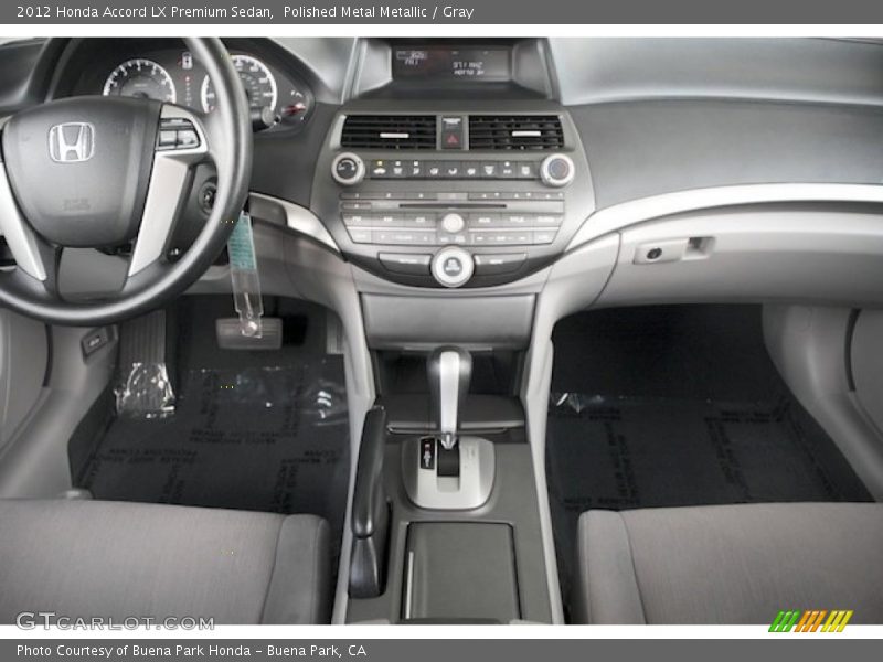 Polished Metal Metallic / Gray 2012 Honda Accord LX Premium Sedan