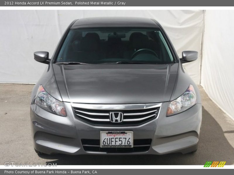 Polished Metal Metallic / Gray 2012 Honda Accord LX Premium Sedan
