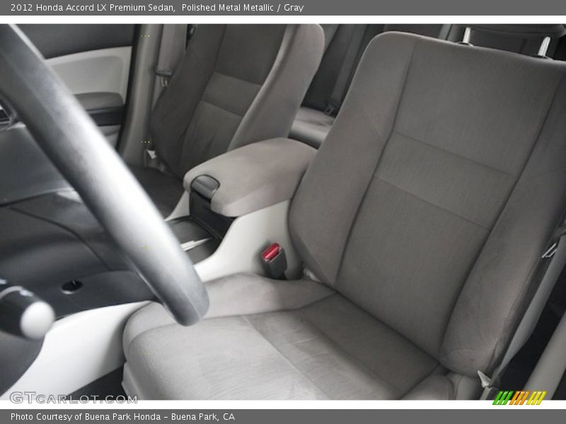 Front Seat of 2012 Accord LX Premium Sedan