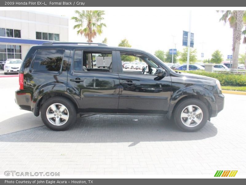 Formal Black / Gray 2009 Honda Pilot EX-L