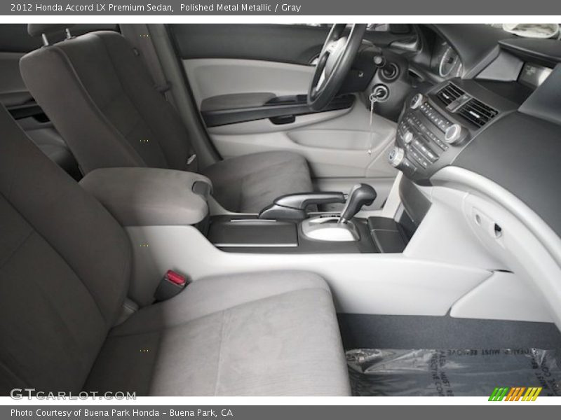 Polished Metal Metallic / Gray 2012 Honda Accord LX Premium Sedan