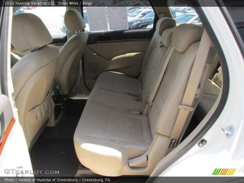 Stone White / Beige 2010 Hyundai Veracruz GLS