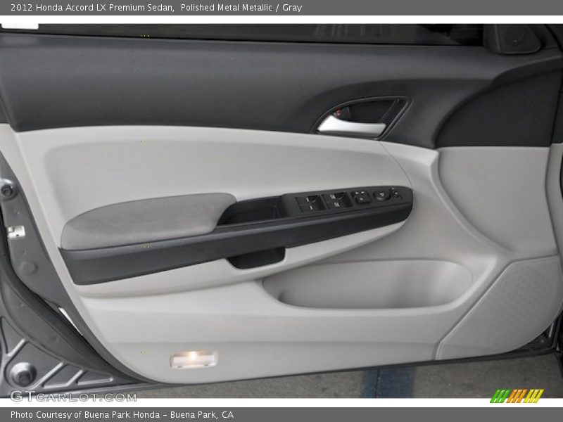 Polished Metal Metallic / Gray 2012 Honda Accord LX Premium Sedan