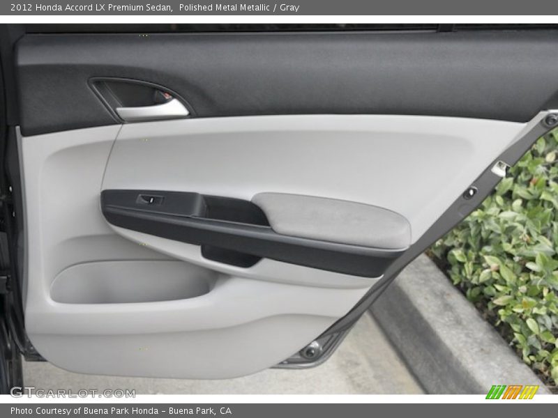 Polished Metal Metallic / Gray 2012 Honda Accord LX Premium Sedan