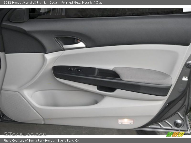 Polished Metal Metallic / Gray 2012 Honda Accord LX Premium Sedan