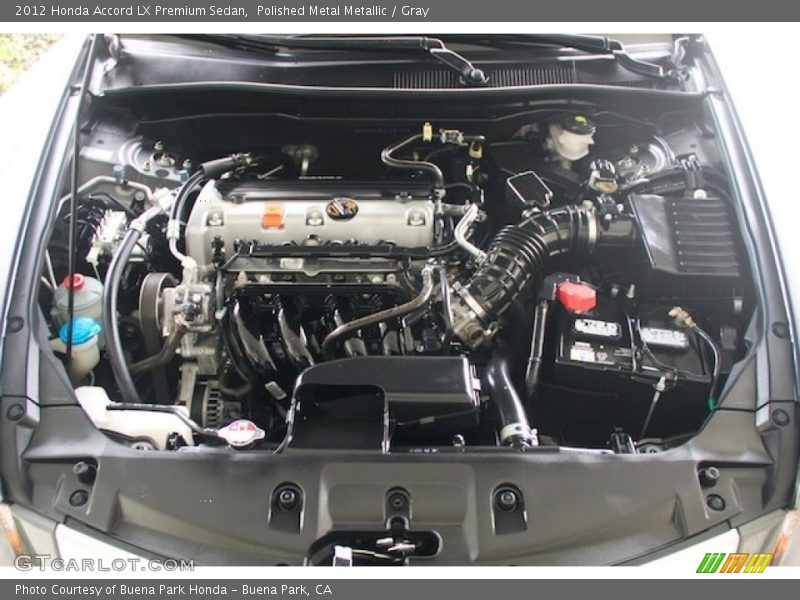  2012 Accord LX Premium Sedan Engine - 2.4 Liter DOHC 16-Valve i-VTEC 4 Cylinder