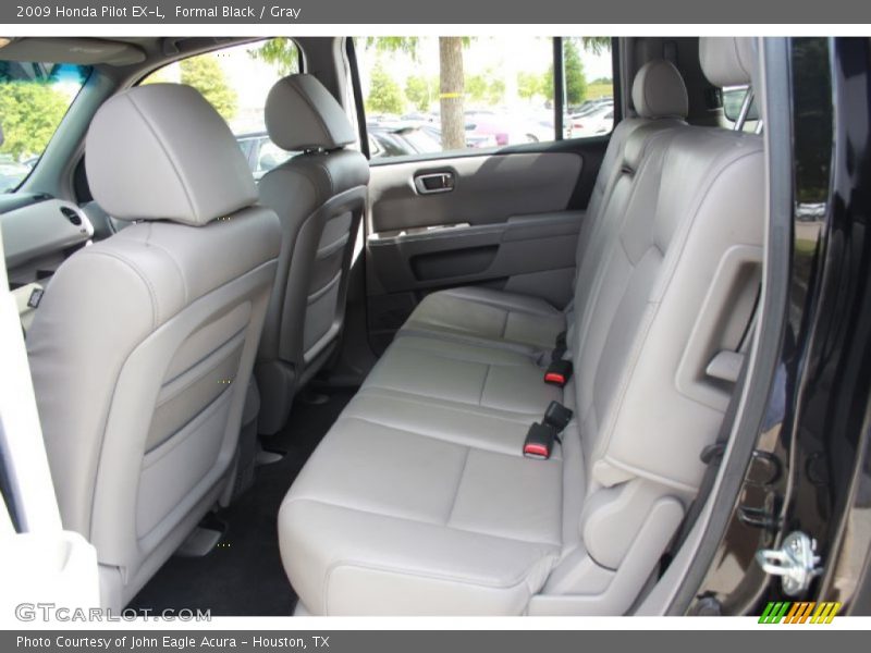 Formal Black / Gray 2009 Honda Pilot EX-L