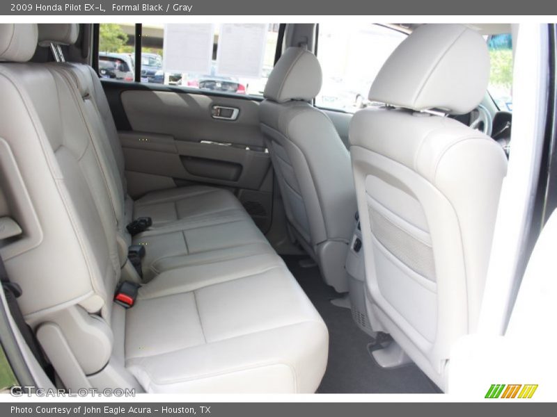 Formal Black / Gray 2009 Honda Pilot EX-L
