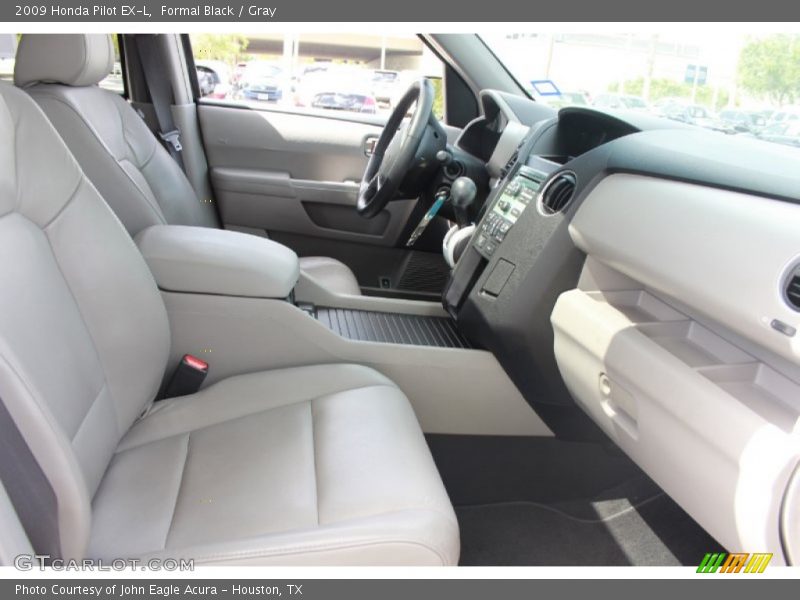 Formal Black / Gray 2009 Honda Pilot EX-L