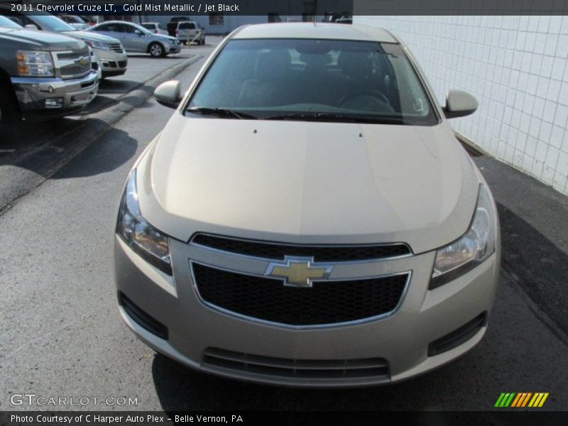 Gold Mist Metallic / Jet Black 2011 Chevrolet Cruze LT